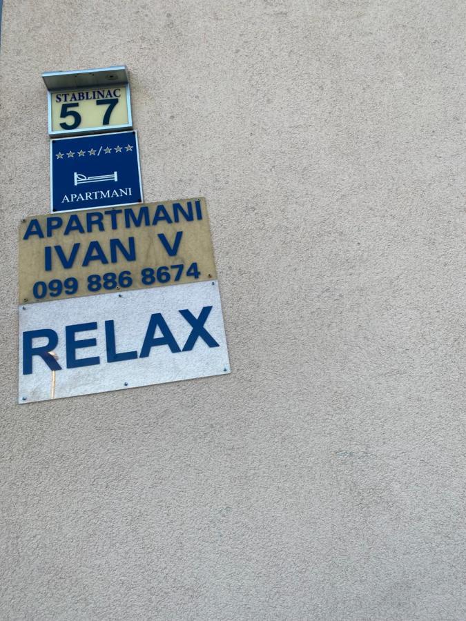 Apartmani Ivan V Relax Водице Екстер'єр фото